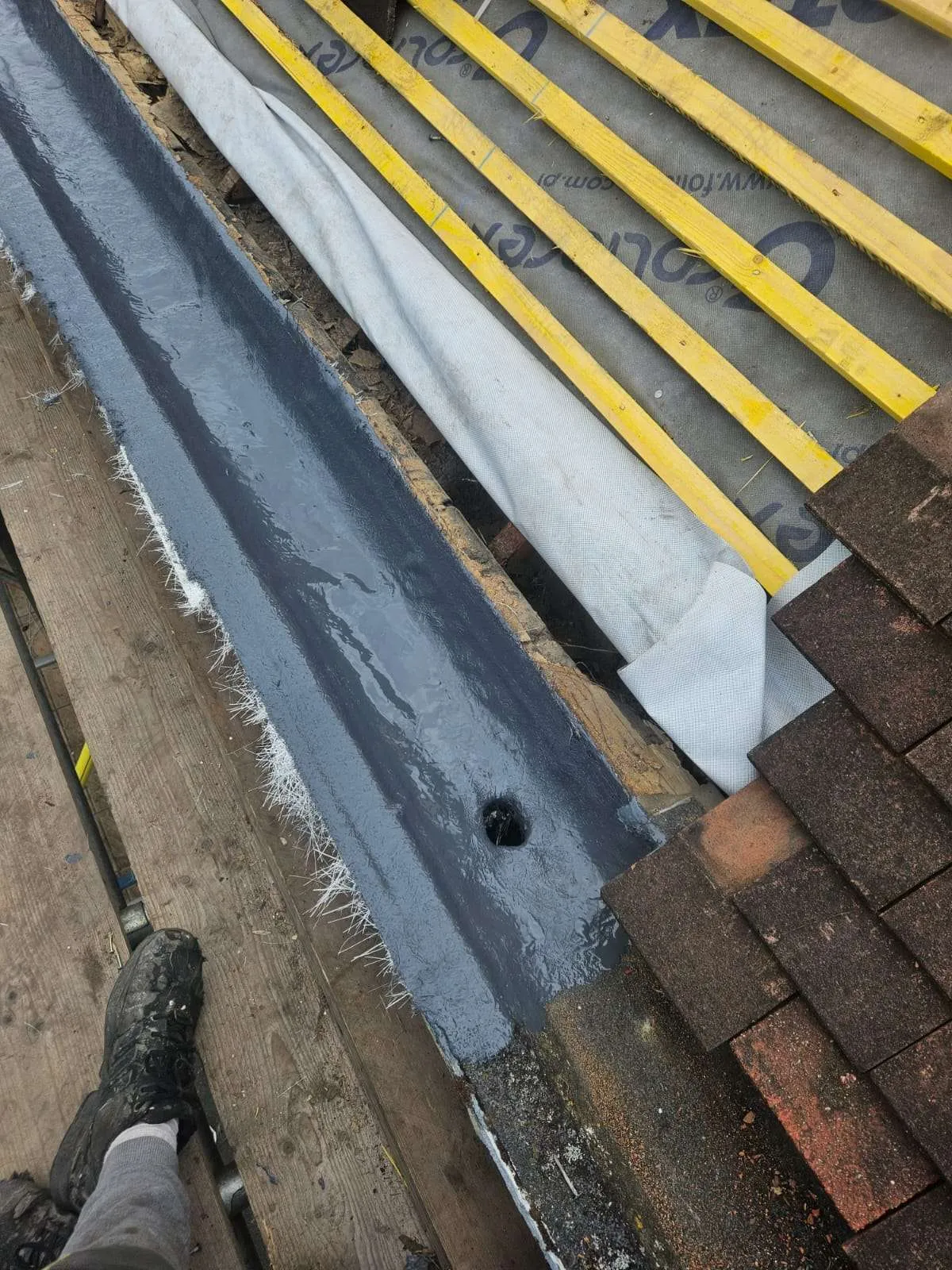 Box Gutter Renewal — GRP Lining